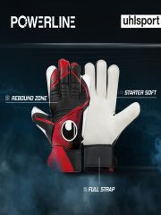 uhlsport Futbol Kaleci Eldiven Powerline Starter Soft 101131201