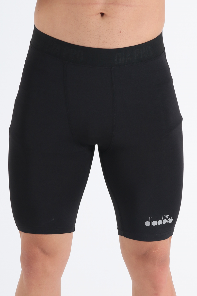 Diadora Flatron Pro Kısa  Şort Altı Tayt Siyah
