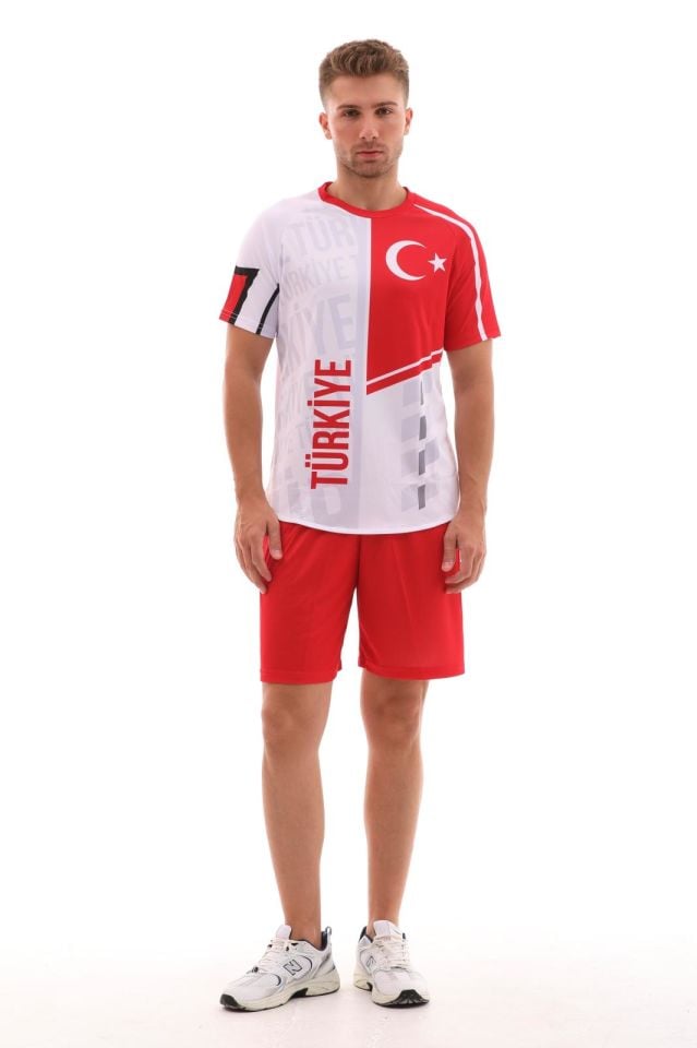 K0164 TÜRKİYE FORMA TAKIMI (TEK KELİME ISİM VE NUMARA YAZILIR)
