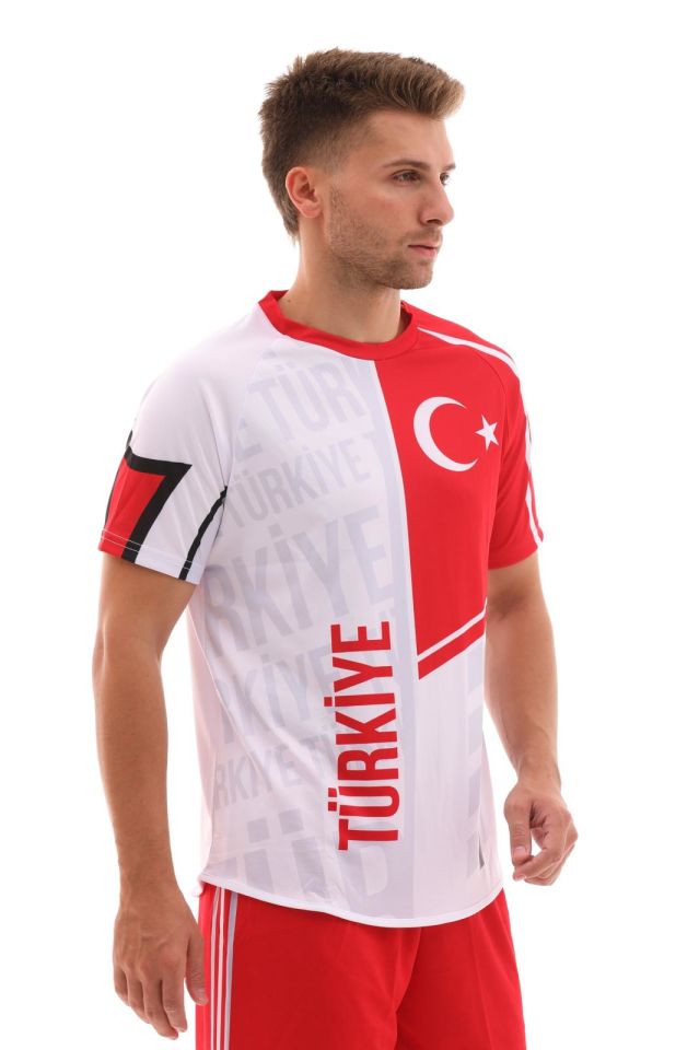 K0164 TÜRKİYE FORMA TAKIMI (TEK KELİME ISİM VE NUMARA YAZILIR)