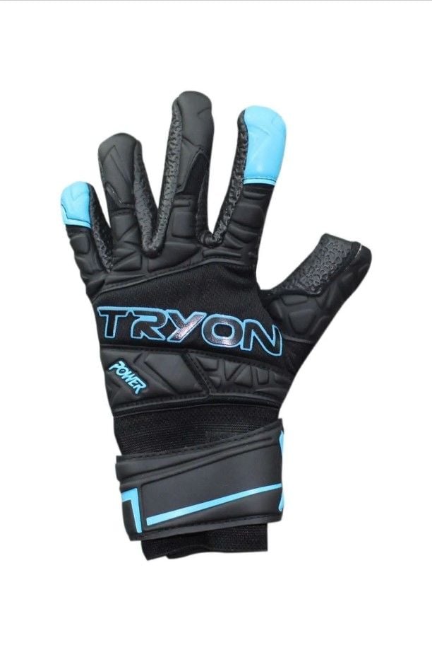 TRYON Siyah Futbol Kaleci Eldiveni Power