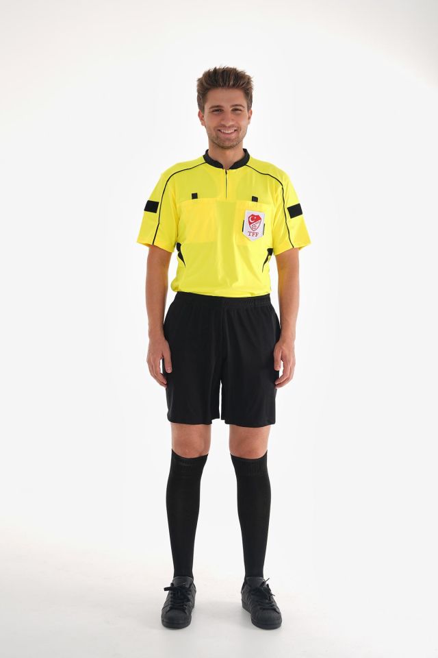 TFF Çantalı  3'lü Hakem Forma Seti