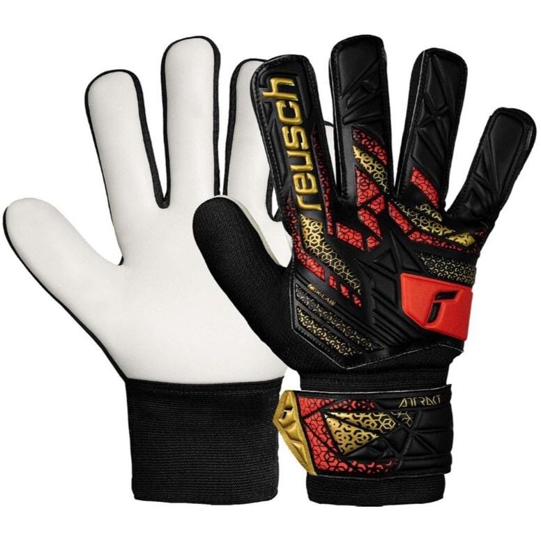 Reusch Attrakt Starter Solid Çocuk Kaleci Eldiveni (Kemiksiz) 5572514-7075