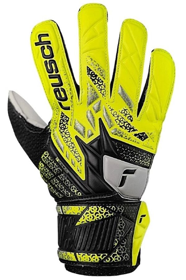 Reusch Attrakt Solid Çocuk Kaleci Eldiveni (Kemiksiz) 5572515-7752