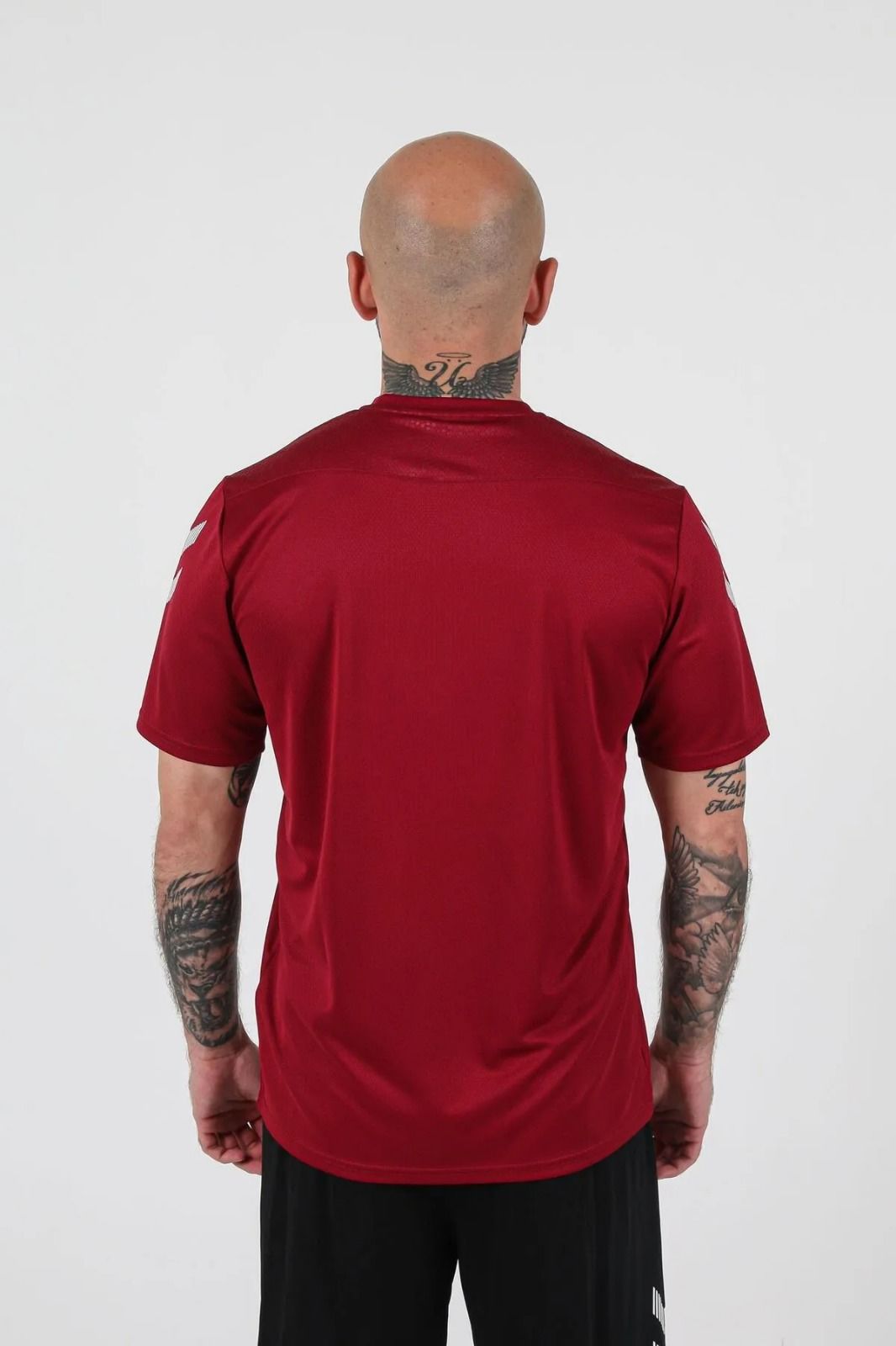 Hummel Oregon Antrenman Tişört Bordo