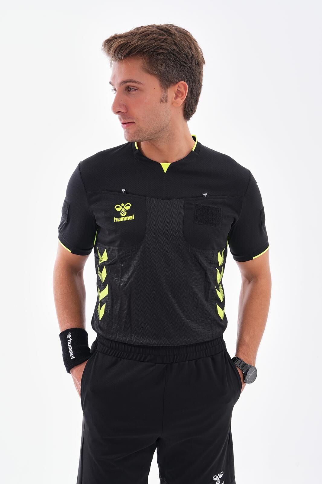 HUMMEL TFF HAKEM MAÇ FORMASI SİYAH-KISA KOL