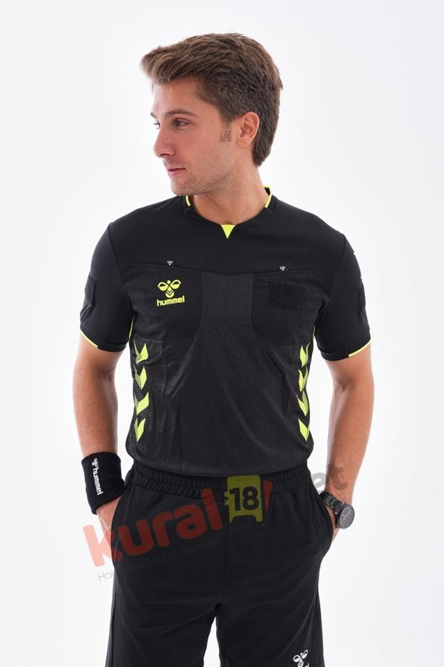 HUMMEL TFF HAKEM MAÇ FORMASI SİYAH-KISA KOL