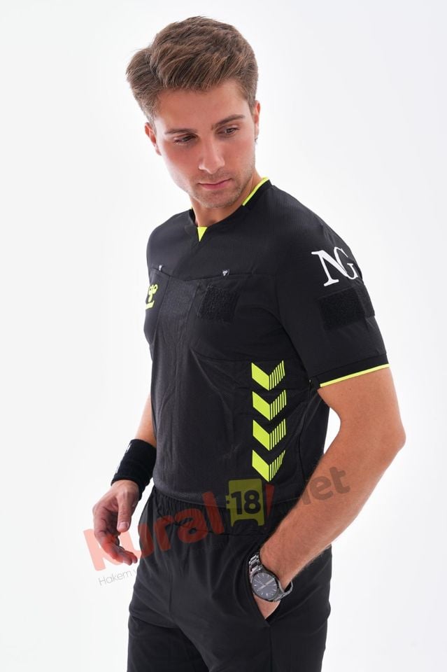 HUMMEL TFF HAKEM MAÇ FORMASI SİYAH-KISA KOL