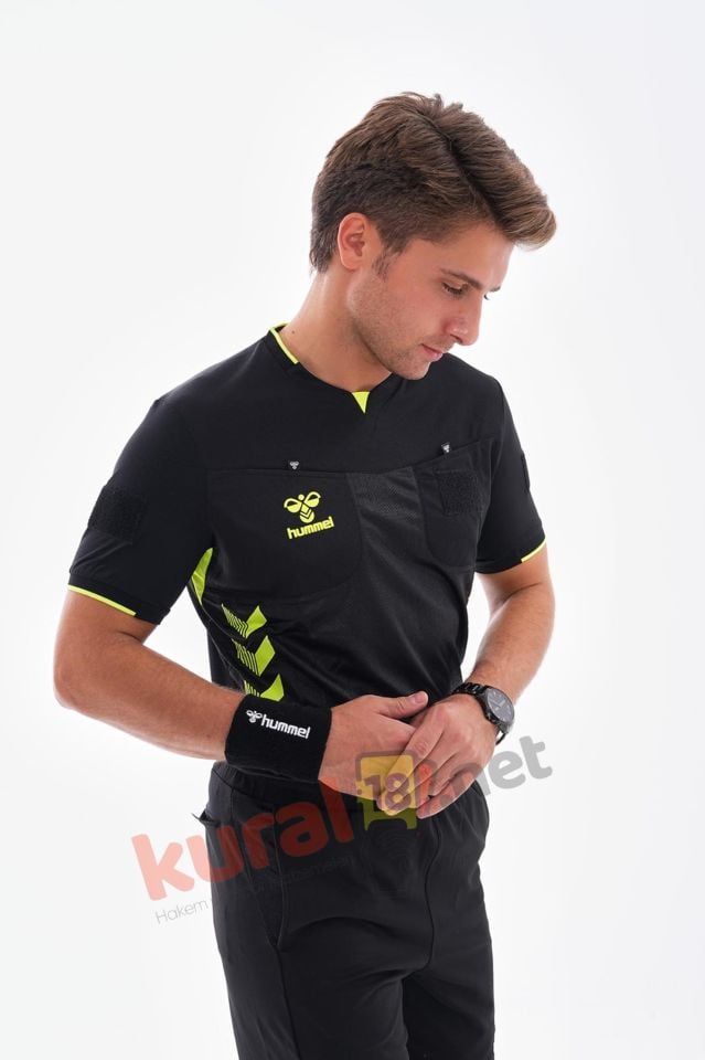 HUMMEL TFF HAKEM MAÇ FORMASI SİYAH-KISA KOL