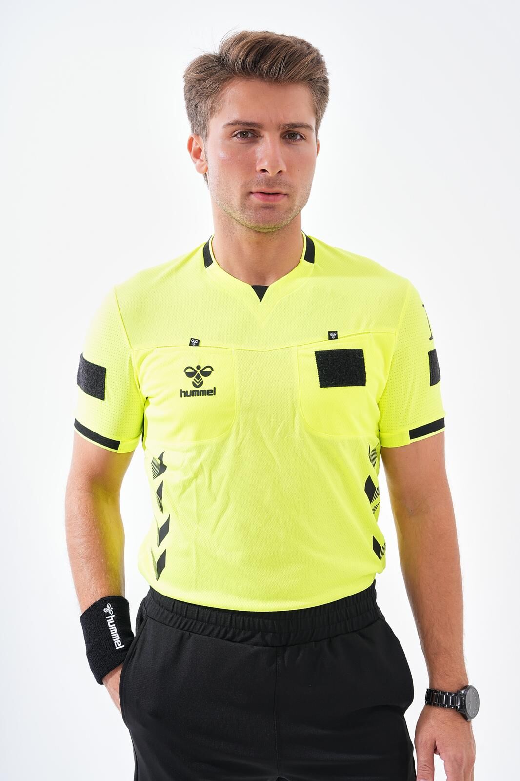 HUMMEL TFF HAKEM MAÇ FORMASI NEON SARI-KISA KOL