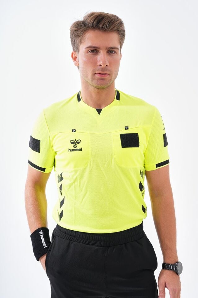 HUMMEL TFF HAKEM MAÇ FORMASI NEON SARI-KISA KOL