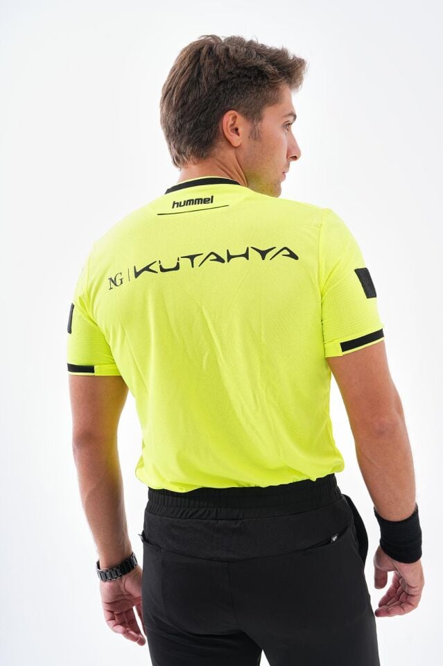 HUMMEL TFF HAKEM MAÇ FORMASI NEON SARI-KISA KOL