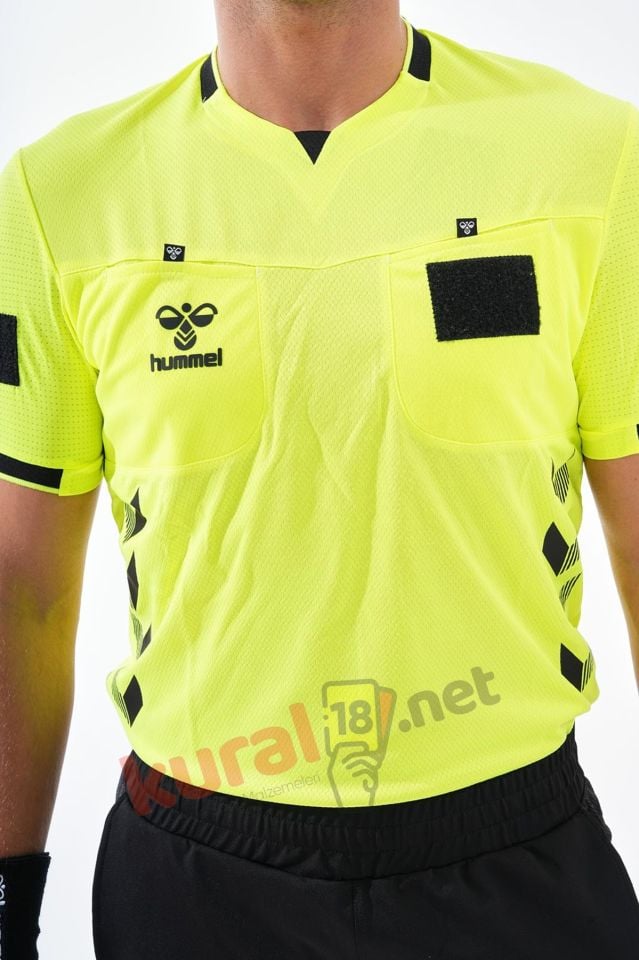 HUMMEL TFF HAKEM MAÇ FORMASI NEON SARI-KISA KOL