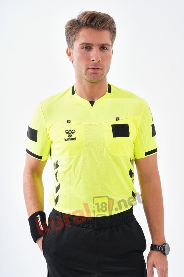 HUMMEL TFF HAKEM MAÇ FORMASI NEON SARI-KISA KOL