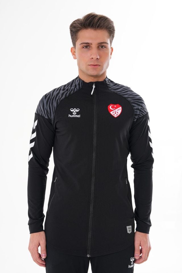 HUMMEL TFF HAKEM DERS VE KAMP EŞOFMAN ÜSTÜ SİYAH