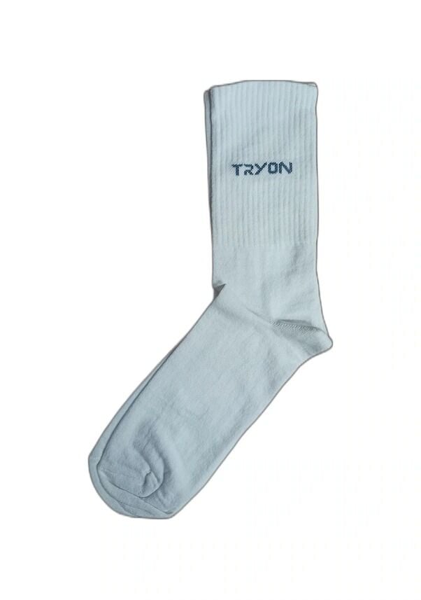 Tryon Beyaz Antrenman Çorabı 1243