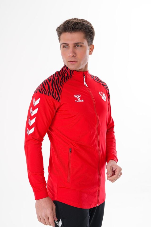 HUMMEL TFF HAKEM DERS VE KAMP EŞOFMAN ÜSTÜ KIRMIZI