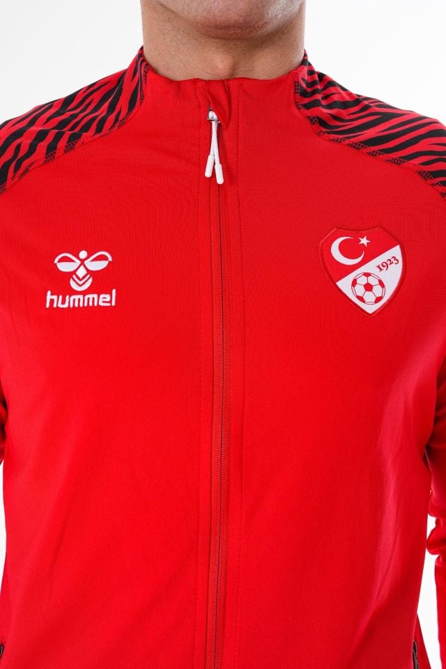 HUMMEL TFF HAKEM DERS VE KAMP EŞOFMAN ÜSTÜ KIRMIZI