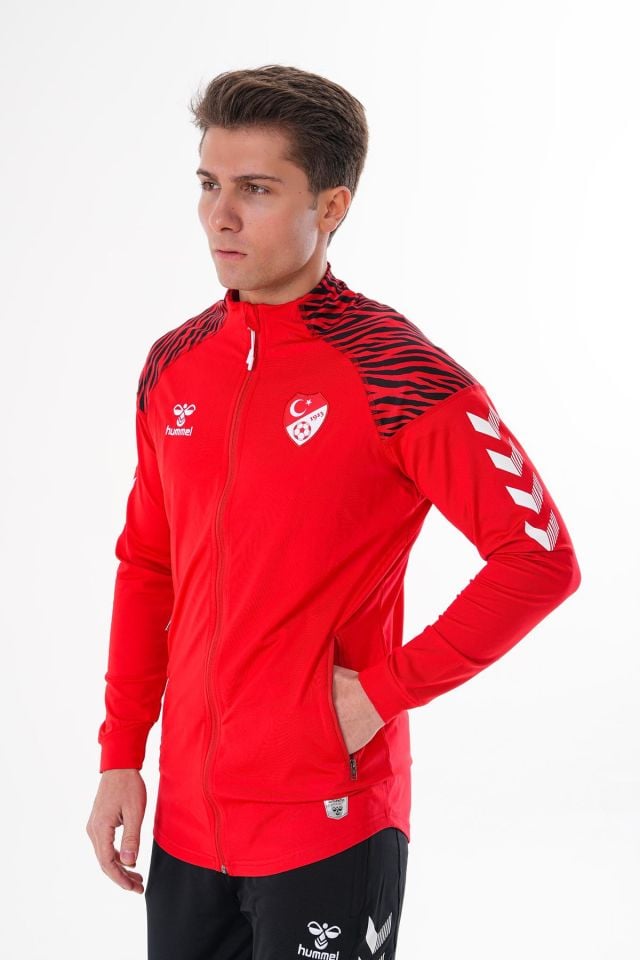 HUMMEL TFF HAKEM DERS VE KAMP EŞOFMAN ÜSTÜ KIRMIZI