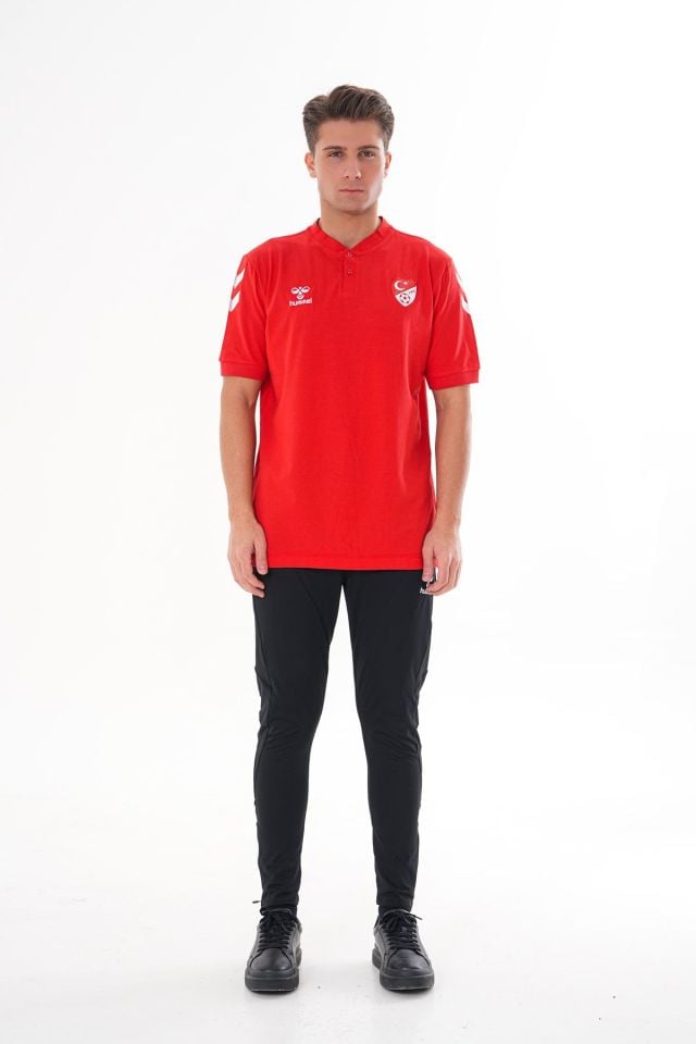 HUMMEL TFF HAKEM DERS VE KAMP T-SHIRT KIRMIZI