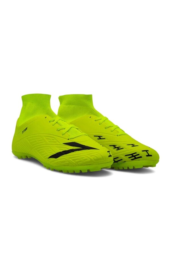 LİG Titan Çoraplı Halısaha Ayakkabısı Neon Sarı - 37
