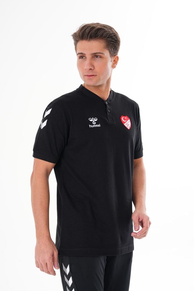 HUMMEL TFF HAKEM DERS VE KAMP T-SHIRT SİYAH