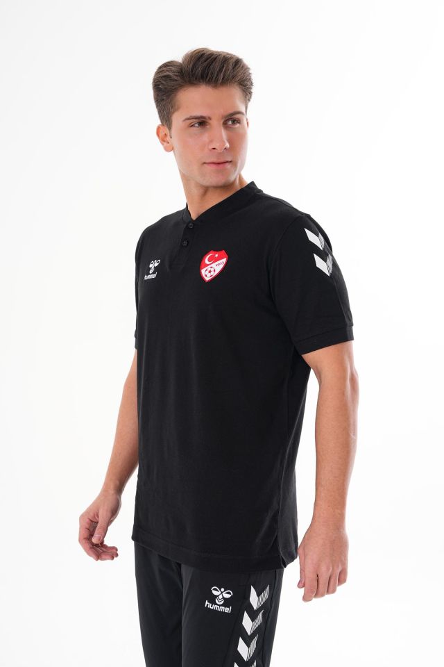 HUMMEL TFF HAKEM DERS VE KAMP T-SHIRT SİYAH