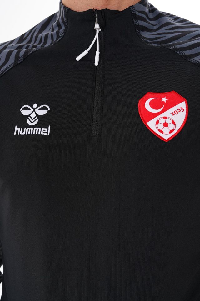 HUMMEL TFF HAKEM ANTRENMAN EŞOFMAN ÜSTÜ SİYAH