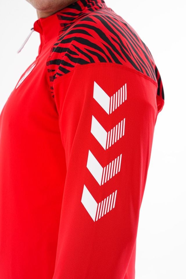 HUMMEL TFF HAKEM ANTRENMAN EŞOFMAN ÜSTÜ KIRMIZI