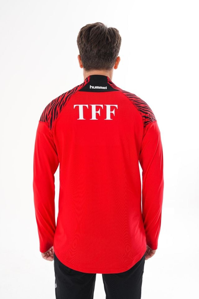 HUMMEL TFF HAKEM ANTRENMAN EŞOFMAN ÜSTÜ KIRMIZI