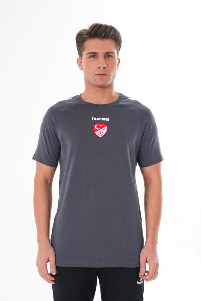 HUMMEL TFF HAKEM ANTRENMAN T-SHIRT ANTRASİT