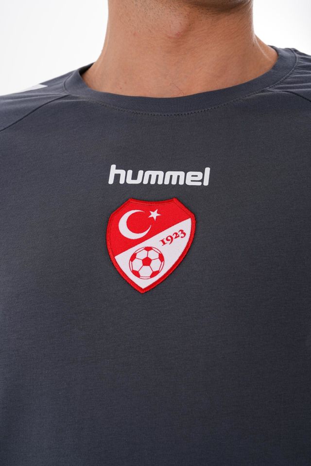 HUMMEL TFF HAKEM ANTRENMAN T-SHIRT ANTRASİT