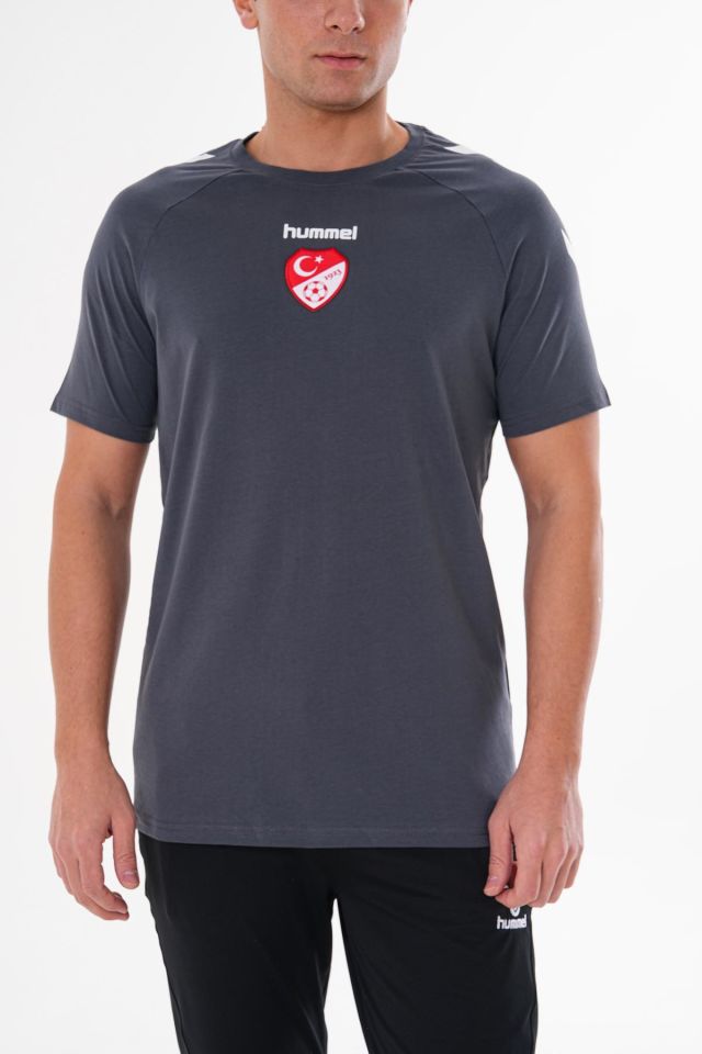 HUMMEL TFF HAKEM ANTRENMAN T-SHIRT ANTRASİT