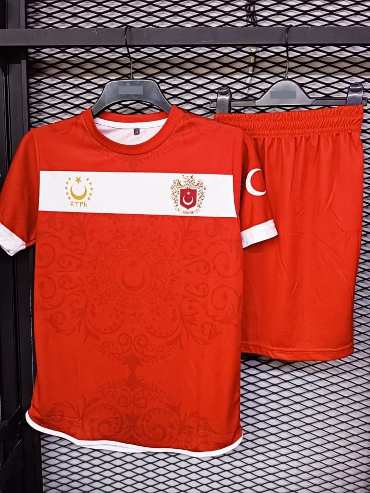 Kurt Motifli Yeni Nesil Türkiye Forma Takımı K0168 (Tek Kelime İsim ve Numara Yazılır) 2XL