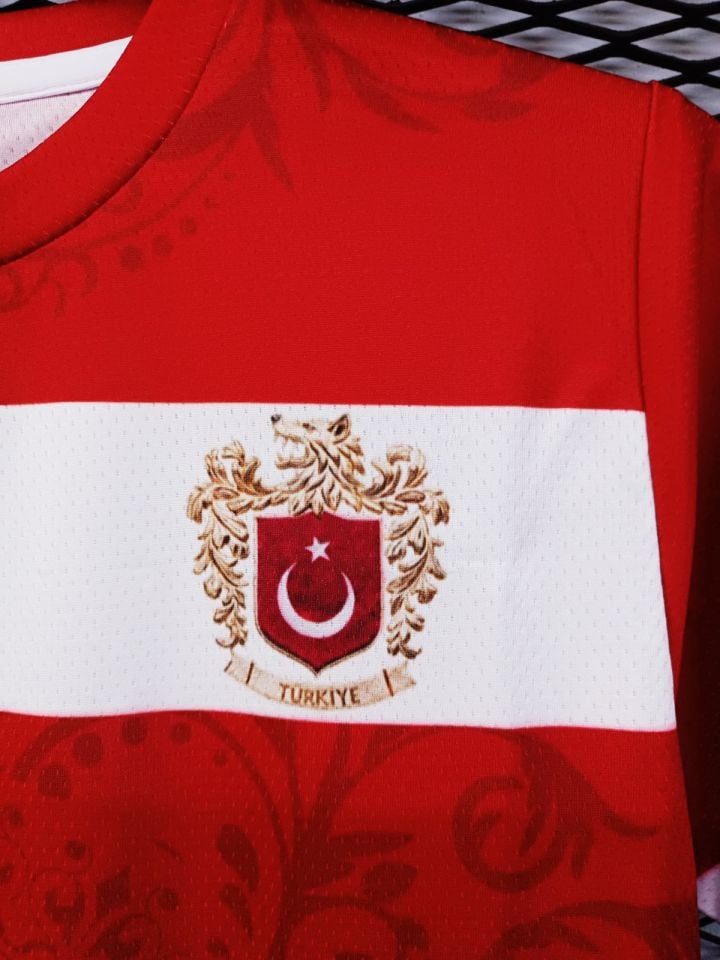 Kurt Motifli Yeni Nesil Türkiye Forma Takımı K0168 (Tek Kelime İsim ve Numara Yazılır) 2XL