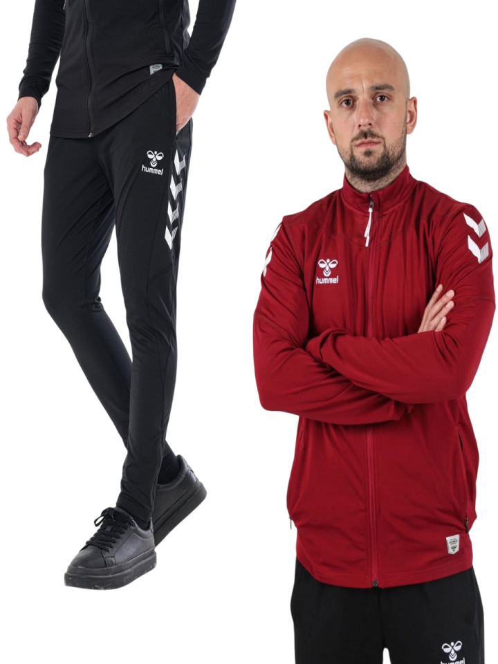 HUMMEL KAMP EŞOFMAN TAKIMI Oregon Bordo, Üst ve Alt