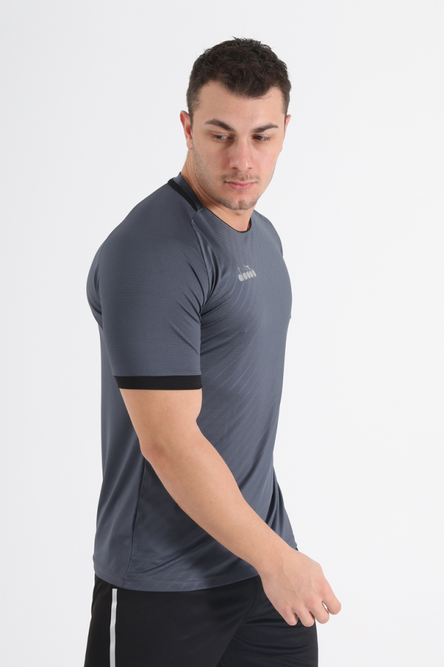 Diadora Elite Antrenman T-Shirt Antrasit