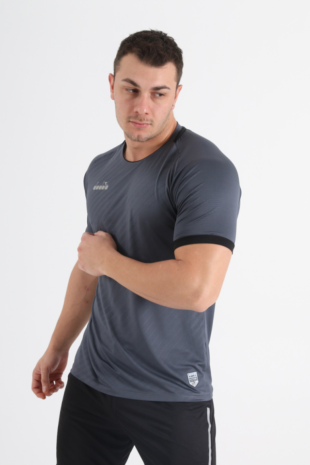 Diadora Elite Antrenman T-Shirt Antrasit