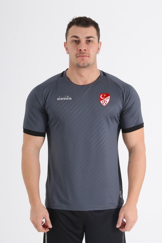 Diadora Elite Antrenman T-Shirt Antrasit