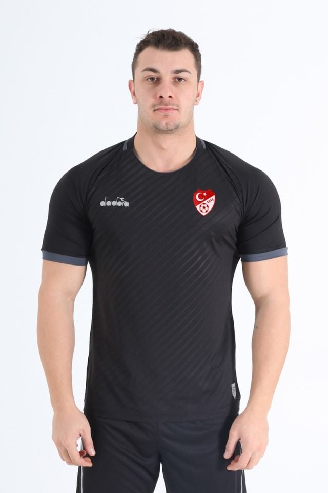 Diadora Elite Antrenman T-Shirt Siyah