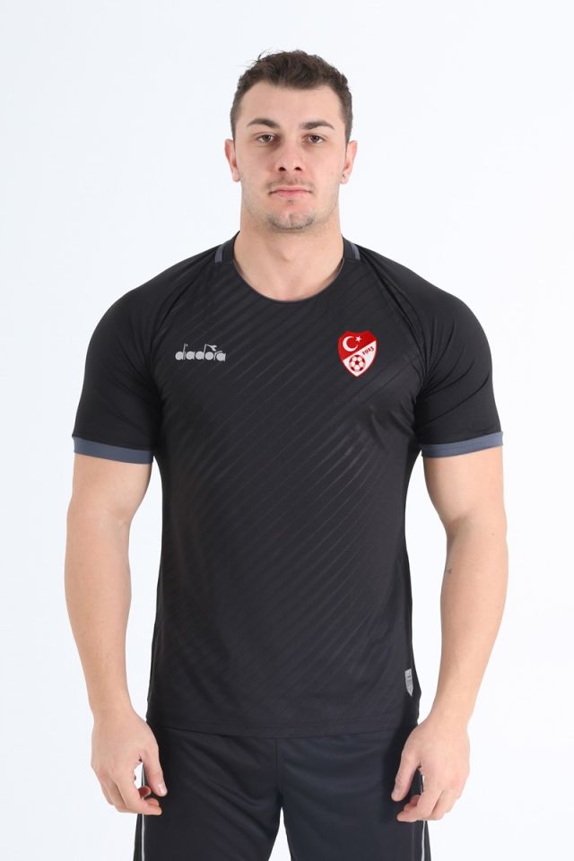 Diadora Elite Antrenman T-Shirt Siyah