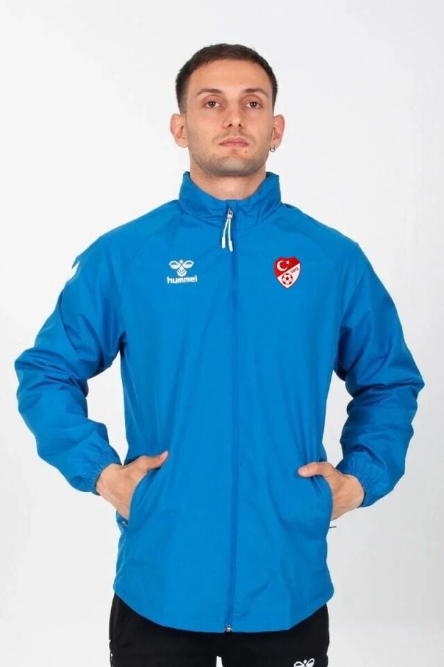 Hummel Line Hakem Yağmurluk Mavi