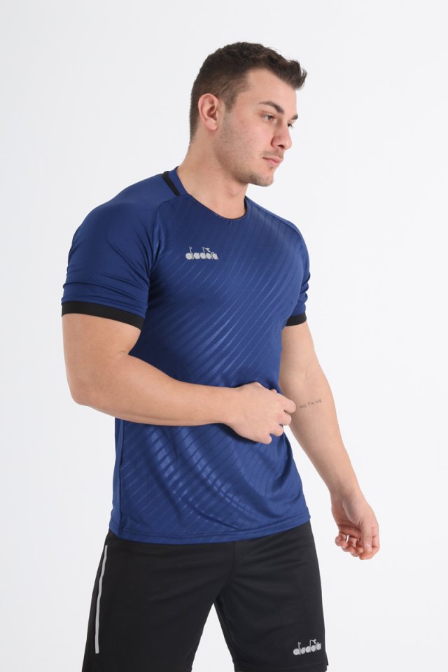Diadora Elite Antrenman T-Shirt Lacivert