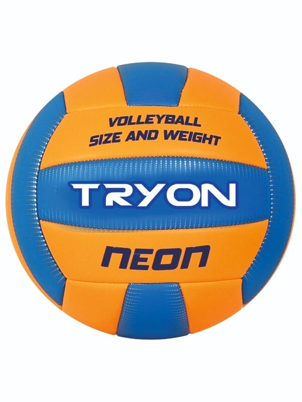 TRYON / VOLEYBOL TOPU NEON TURUNCU-MAVİ
