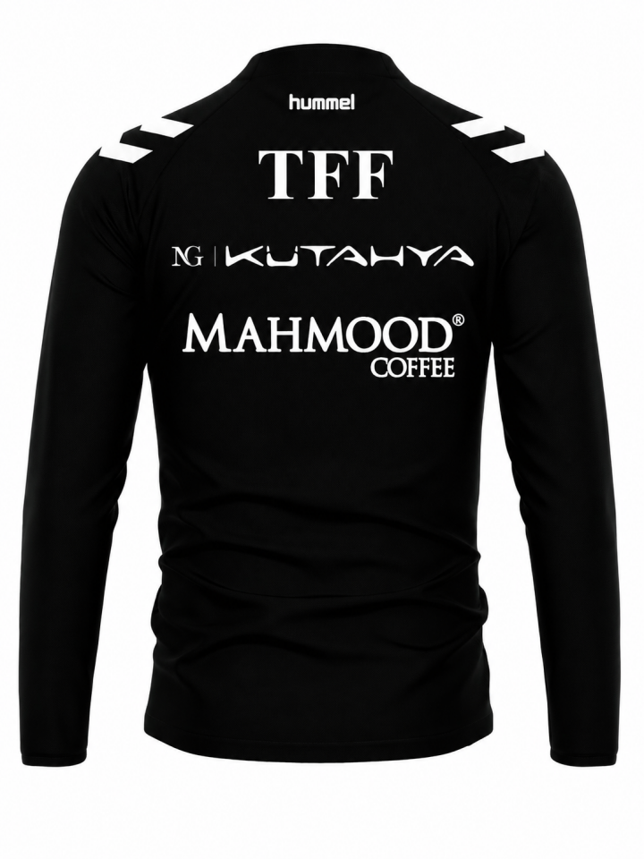 2026-27 HUMMEL TFF HAKEM ANTRENMAN EŞOFMAN ÜSTÜ SİYAH