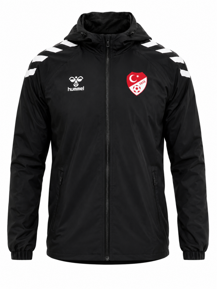 2026-27 Hummel TFF Yağmurluk Siyah