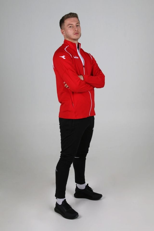 Diadora Core Kamp Eşofman Takımı Kırmızı