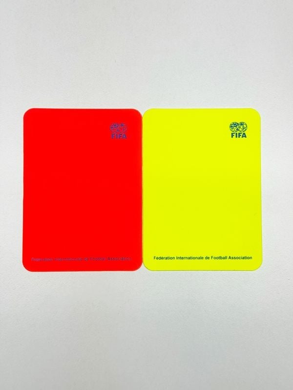 Fifa Baskılı Kalın Sarı Kırmızı Kart Çizelgeli (Kurşun Kalem ile Yazılır, Silinir)