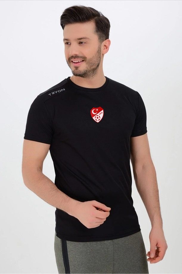 Tryon Victory Hakem Antrenman Tişörtü, Siyah