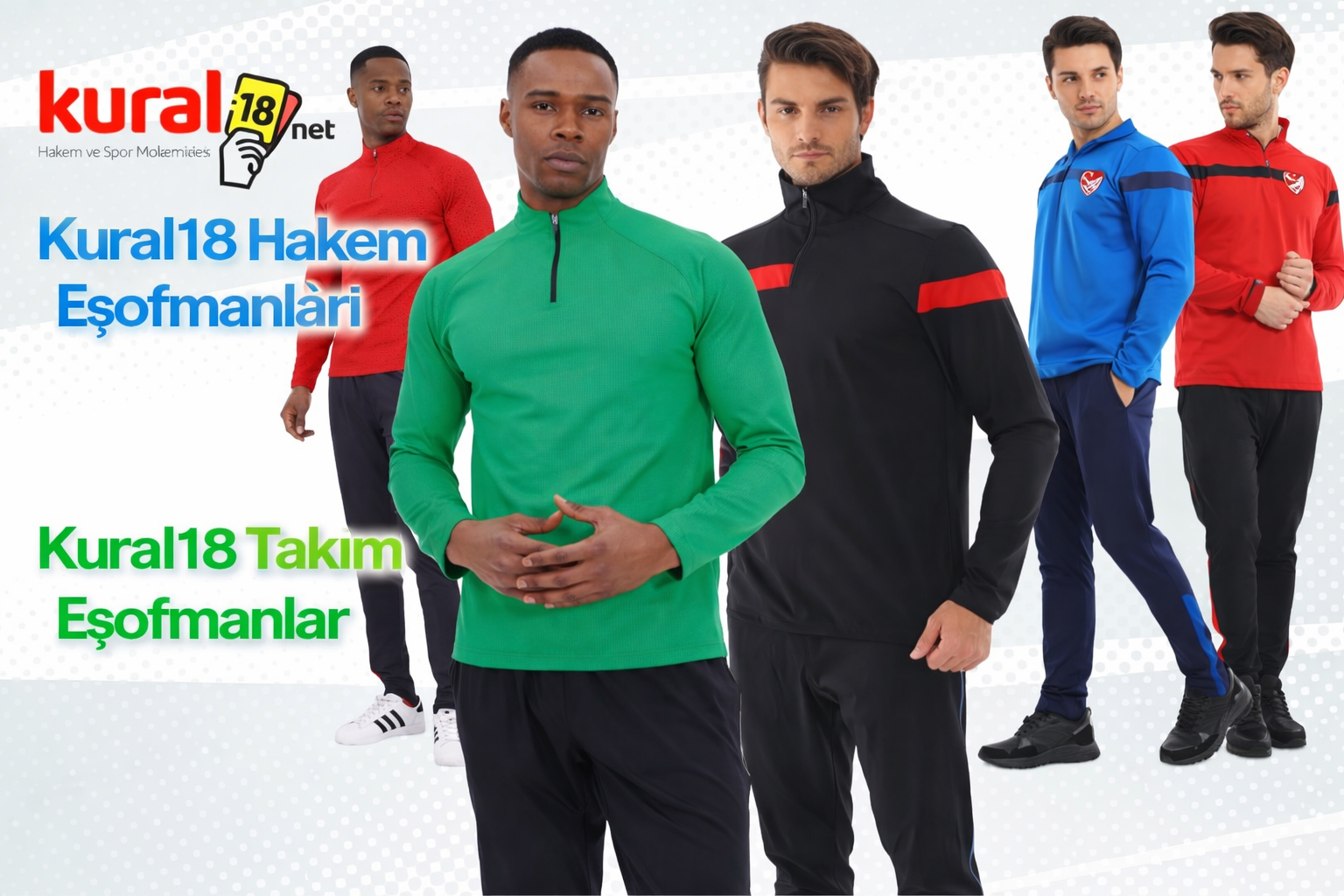 Kural18 Hakem & Kulüp Eşofman Takımları